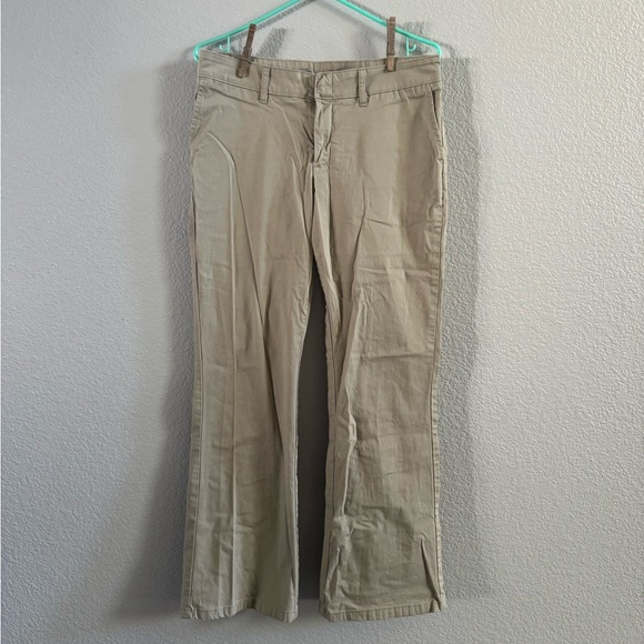 Dickies Khaki Slim Women’s Pants - Picture 1 of 6